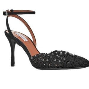 TABITHA SIMMONS SEN FLORET LACE SLINGBACK PUMPS 36B